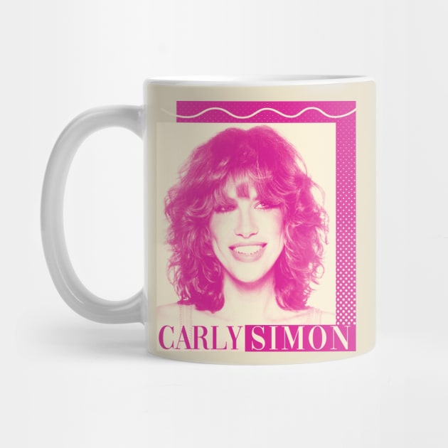 Carly Simon /// Vintage design by HectorVSAchille